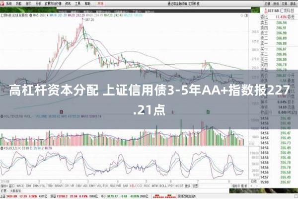 高杠杆资本分配 上证信用债3-5年AA+指数报227.21点