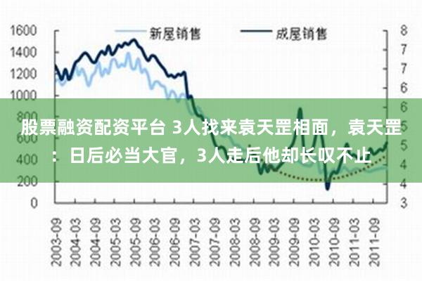 股票融资配资平台 3人找来袁天罡相面，袁天罡：日后必当大官，3人走后他却长叹不止