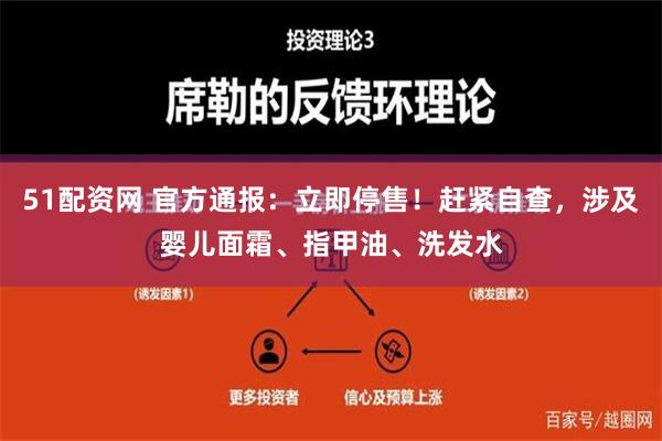 51配资网 官方通报：立即停售！赶紧自查，涉及婴儿面霜、指甲油、洗发水