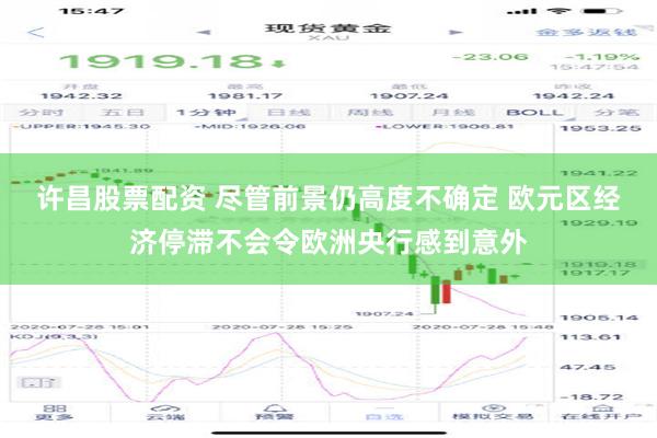 许昌股票配资 尽管前景仍高度不确定 欧元区经济停滞不会令欧洲央行感到意外